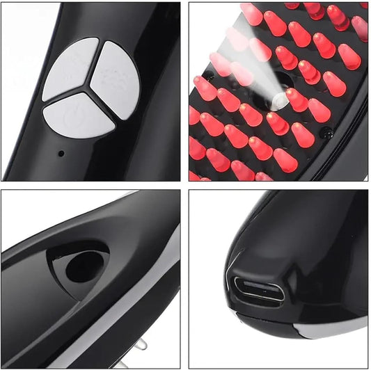 Cepillo de terapia capilar con vapor